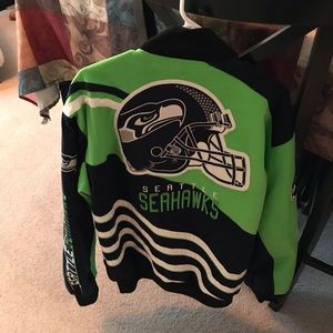 Heavy thick Official Seattle Seahawks Coat